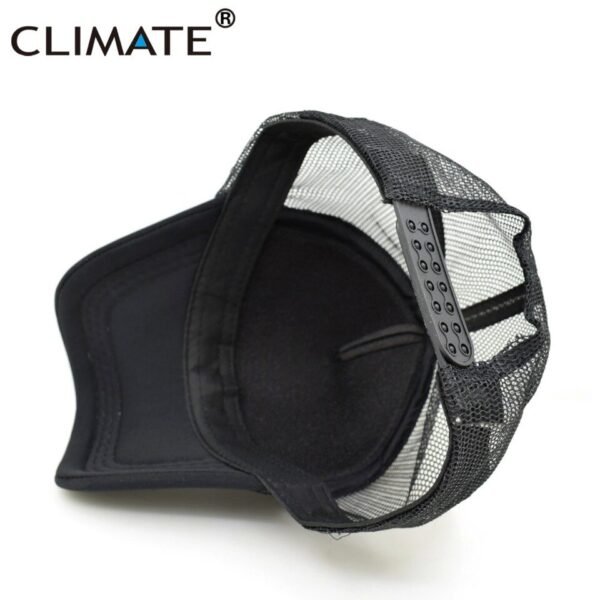 CLIMATE Fishbone Trucker Cap Men Fishing Skeleton Fish
