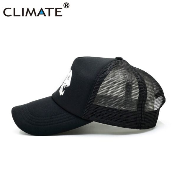 CLIMATE Fishbone Trucker Cap Men Fishing Skeleton Fish - Image 12