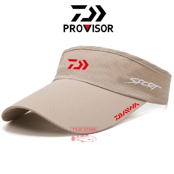 Daiwa Fishing Cap Men Outdoor Quick-drying Baseball Hat Breathable Cycling Hiking Sunshade Cap Women Sun Protection Fishing Hat