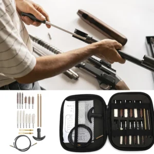 19pc/Set Gun Barrel Cleaning Kit for 22/38/9/40/45mm Caliber Rifle