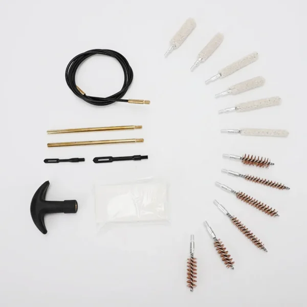 19pc/Set Gun Barrel Cleaning Kit for 22/38/9/40/45mm Caliber Rifle - Image 6