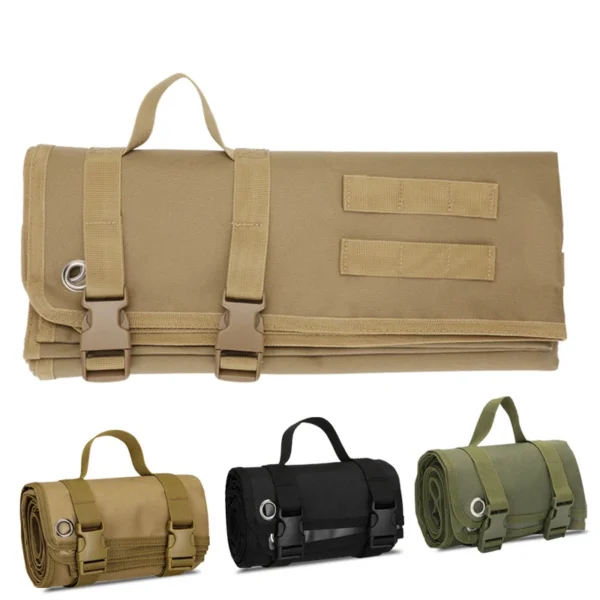 1pc Outdoor Non-slip Tactical Shooting Training Mat, Double-sided Waterproof Portable Camping Pad