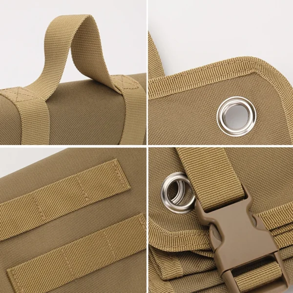 1pc Outdoor Non-slip Tactical Shooting Training Mat, Double-sided Waterproof Portable Camping Pad
