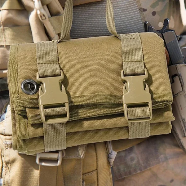 1pc Outdoor Non-slip Tactical Shooting Training Mat, Double-sided Waterproof Portable Camping Pad - Image 3