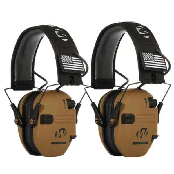 2PCS 1PCS Shooting Ear Protection Safety Earmuffs Noise Reduction Slim Shooter Electronic Muffs Hearing Protector for Huning - Image 11