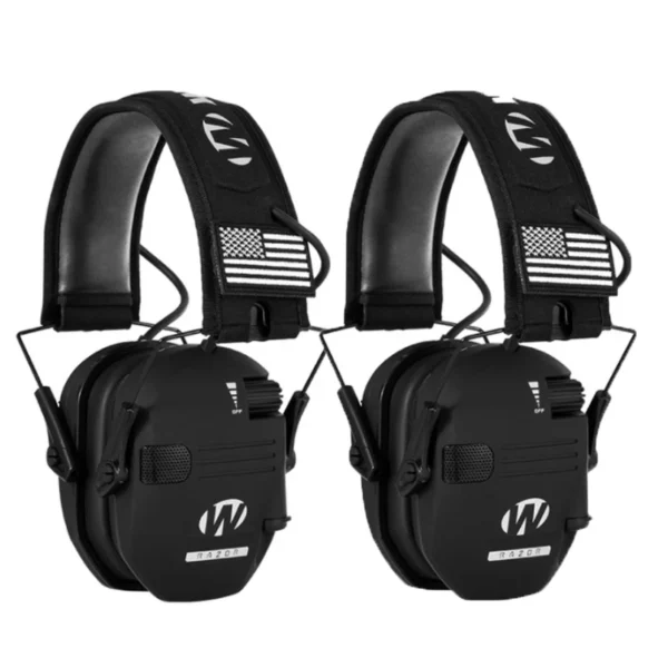 2PCS 1PCS Shooting Ear Protection Safety Earmuffs Noise Reduction Slim Shooter Electronic Muffs Hearing Protector for Huning