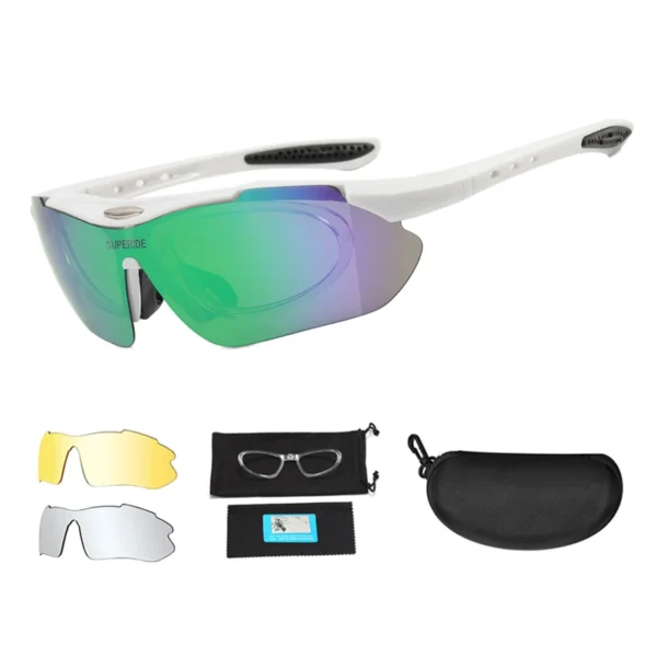 3 Lens Explosion Proof Hunting Shooting Glasses Polarized Military Tactical Goggles Outdoor Sports Paintball Airsoft Eyewear