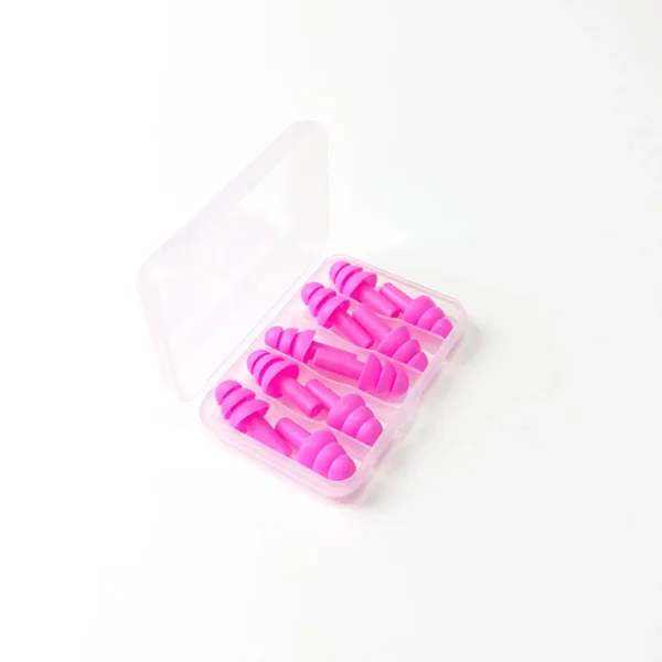 5 Pairs of New Comfort Earplugs Noise Reduction Silicone Soft Ear Plugs