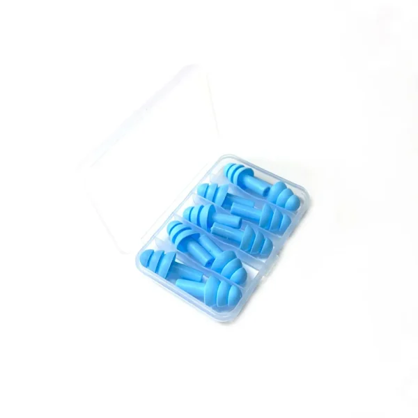 5 Pairs of New Comfort Earplugs Noise Reduction Silicone Soft Ear Plugs - Image 7