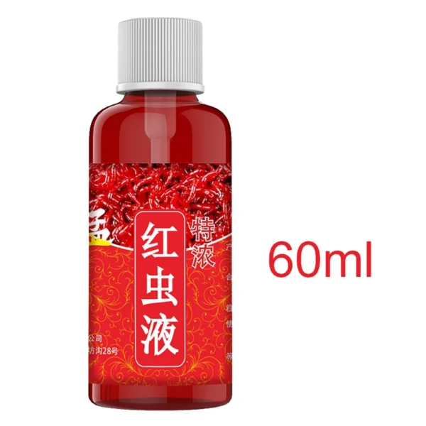 60ml Concentrated Red Worm Liquid Multipurpose Strong Fish Attractant
