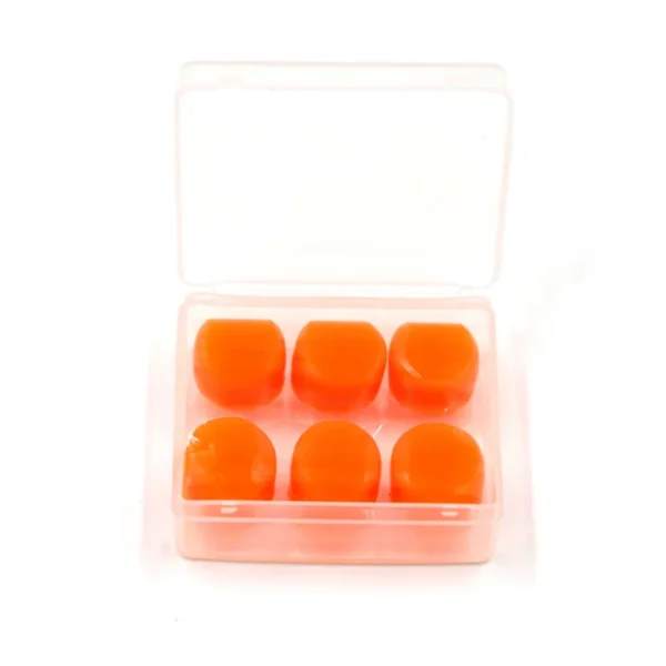 6PCS Earplugs Protective soft waterproof silicone airplugs