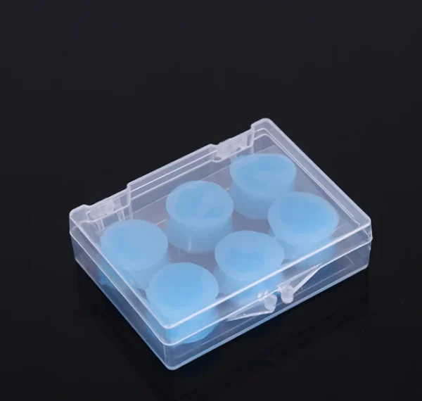 6PCS Earplugs Protective soft waterproof silicone airplugs - Image 10