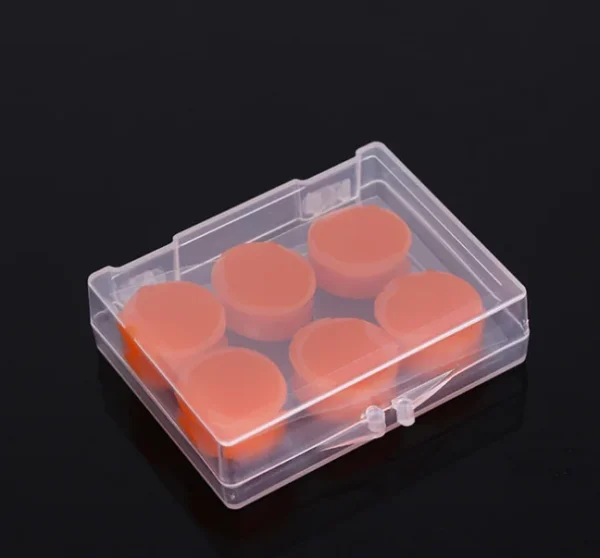 6PCS Earplugs Protective soft waterproof silicone airplugs - Image 12