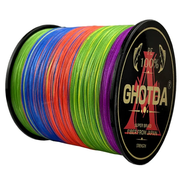 GHOTDA Braid Fishing line Multifilament Fishing Wire Carp Fishing 10-120lb - Image 8