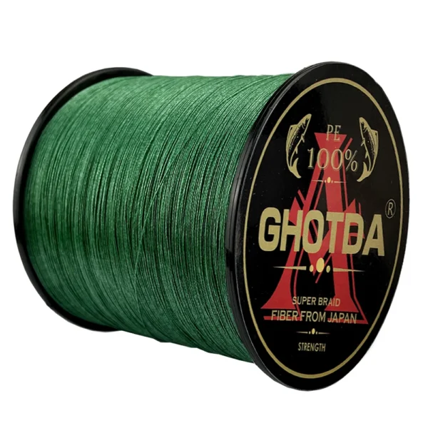 GHOTDA Braid Fishing line Multifilament Fishing Wire Carp Fishing 10-120lb - Image 9