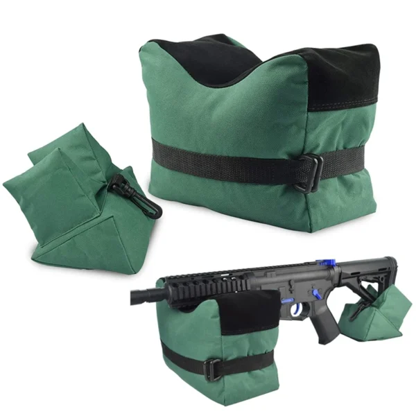 Portable Shooting Front and Rear Bench Rest Bag for Rifle shooting - Image 4