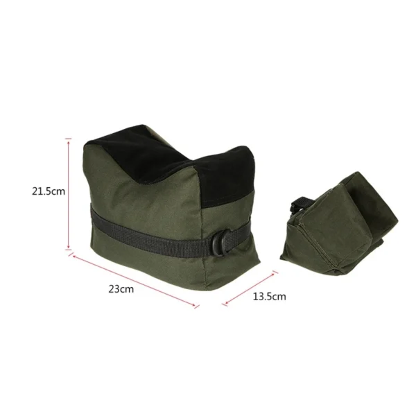 Portable Shooting Front and Rear Bench Rest Bag for Rifle shooting - Image 6