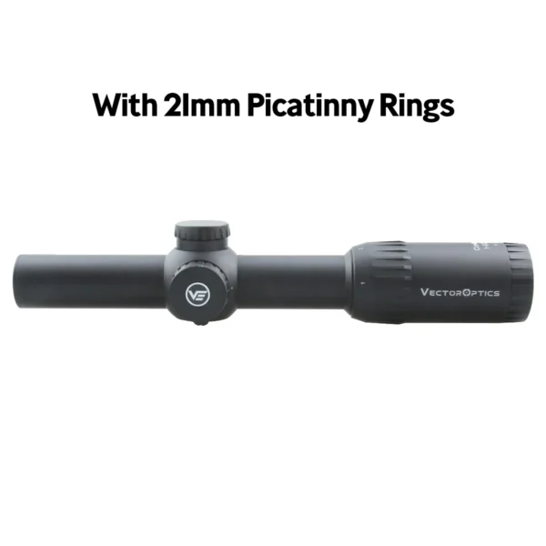 Vector Optics Constantine 1-8x24 FFP Riflescope 1/10MIL With IPX6 Illuminated Etched BDC&Wind Reticle Real 1xPower Fit 7.62 5.56 - Image 7