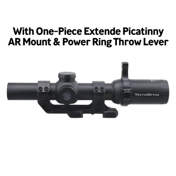 Vector Optics Constantine 1-8x24 FFP Riflescope 1/10MIL With IPX6 Illuminated Etched BDC&Wind Reticle Real 1xPower Fit 7.62 5.56 - Image 10