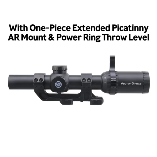 Vector Optics Constantine 1-10x24 SFP Riflescope Extra-Low Dispersion With Wide Field of View - Image 10