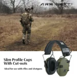 Tactical Earmuffs Active Noise Reduction Headphones for Shooting - Image 5