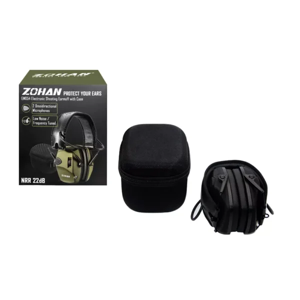 ZOHAN Electronic Shooting Ear Protection  Anti-noise Earmuffs - Image 8