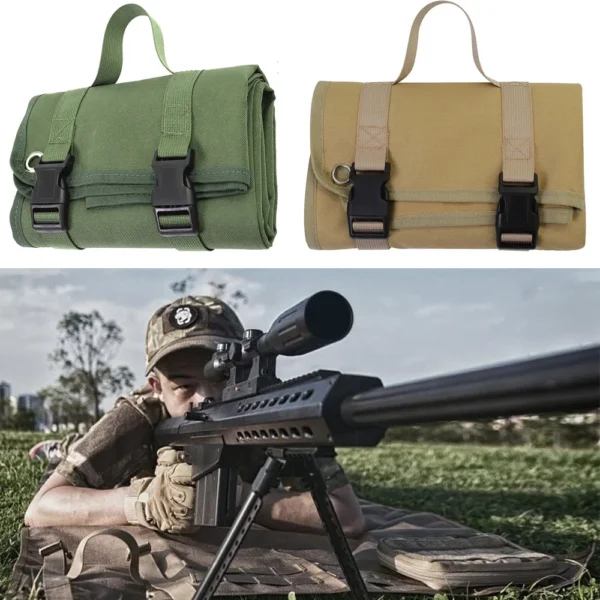 Tactical Shooting Mat Lightweight Roll-Up Training Shooters Pad Waterproof Folding Mat For Outdoor Hunting Camping Range Sniper