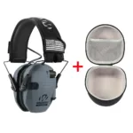 Tactical Electronic Shooting Earmuffs Noise Reduction Impact Hearing Protection Helmet With Bag - Image 11