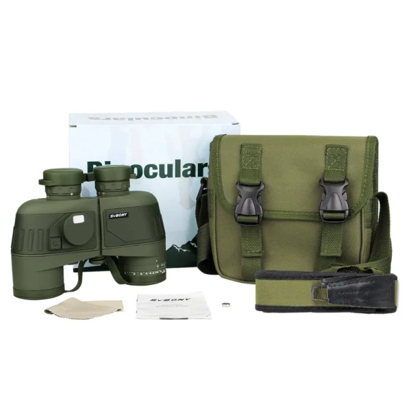 SVBONY SV27 Military Binoculars 7x50 w/Internal Rangefinder&Compass Waterproof,High Powerful, Telescope for Survival - Image 7