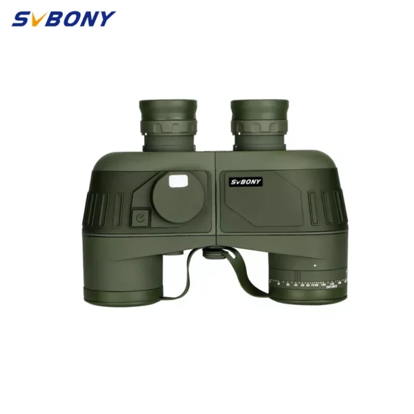 SVBONY SV27 Military Binoculars 7x50 w/Internal Rangefinder&Compass Waterproof,High Powerful, Telescope for Survival