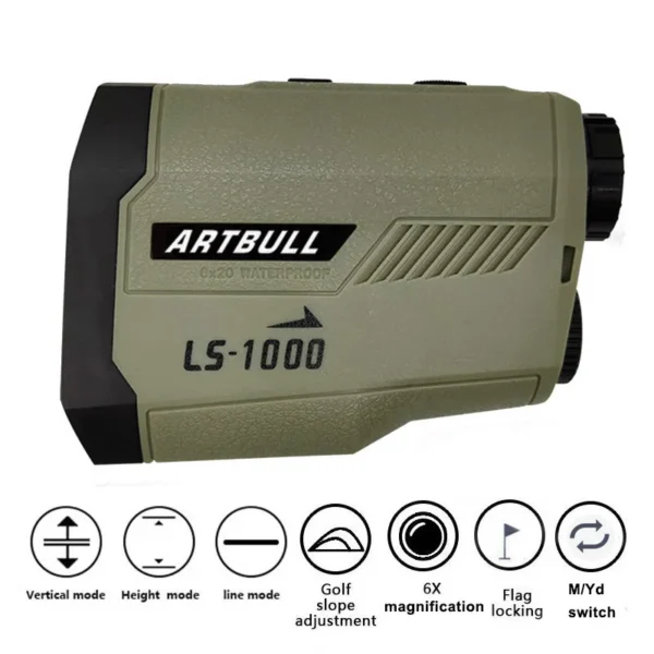 ARTBULL Rangefinder Telescope 650m - 1000m Slope Adjusted - Image 9