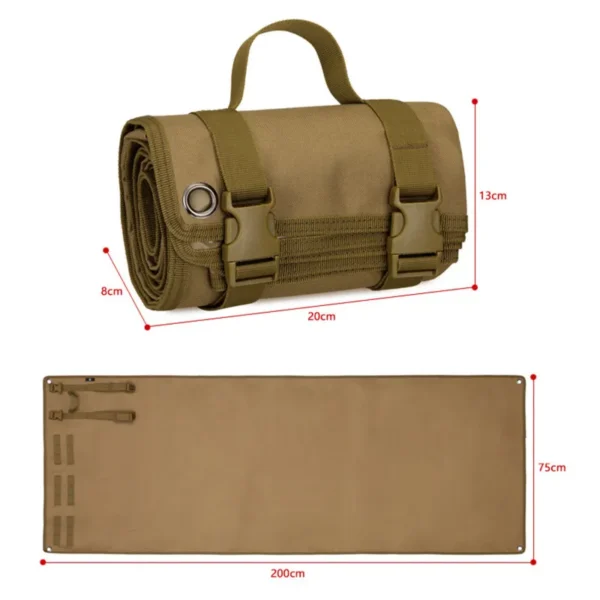Tactical Shooting Mat Lightweight Roll-Up for hunting and range shooting - Image 6