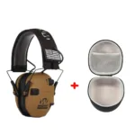 Tactical Electronic Shooting Earmuffs Noise Reduction Impact Hearing Protection Helmet With Bag - Image 10