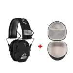 Tactical Electronic Shooting Earmuffs Noise Reduction Impact Hearing Protection Helmet With Bag - Image 8