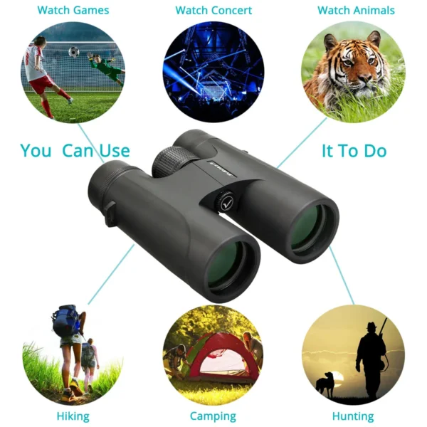 SVBONY SV40 Telescope Binoculars 8X32/10X42  Military Binoculars - Image 6