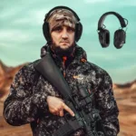 Tactical Electronic Shooting Earmuffs Noise Reduction Impact Hearing Protection Helmet With Bag - Image 5