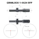 Vector Optics 1-4x24 1-6x24 SFP/FFP LPVO Riflescope - Image 6