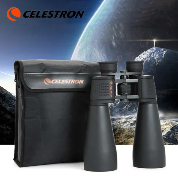 Celestron SkyMaster 25x70 Binocular Large Aperture 70mm Objective Lens High Powered Binoculars Includes Carrying Case