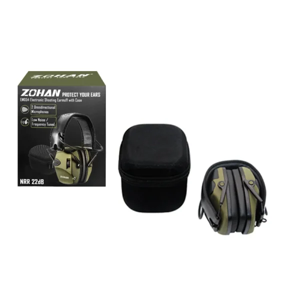 ZOHAN Electronic Shooting Ear Protection  Anti-noise Earmuffs - Image 7