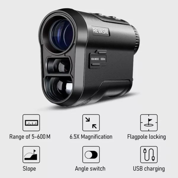 REVASRI 600M Rangefinder with Slope Compensation - Image 2