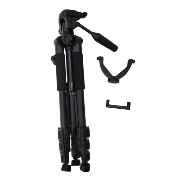 Tactical Retractable Tripod Shooting Rack Gun Rest Stand with V-Yoke Bracket  Mount Adapter for Hunting Camera Holder Tripods - Image 6
