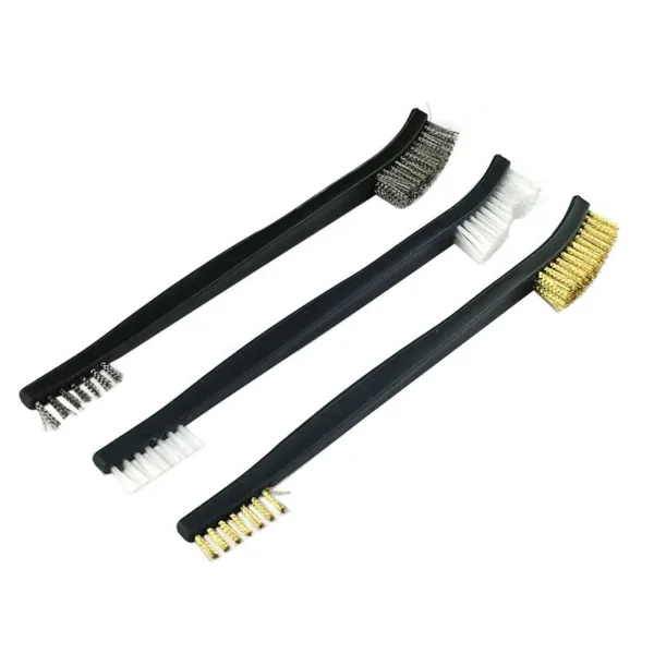 ALLSOME Double-end Steel Wire Brush & Nylon Pick Set Universal Hunting Gun Cleaning Kit - Image 6
