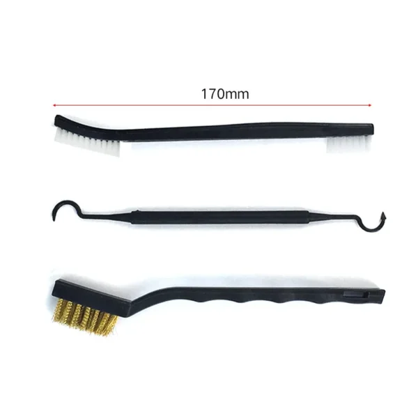ALLSOME Double-end Steel Wire Brush & Nylon Pick Set Universal Hunting Gun Cleaning Kit - Image 5