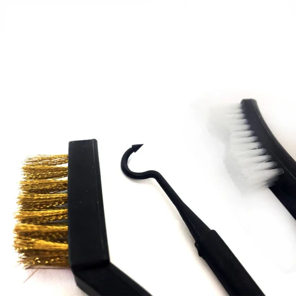 ALLSOME Double-end Steel Wire Brush & Nylon Pick Set Universal Hunting Gun Cleaning Kit - Image 3