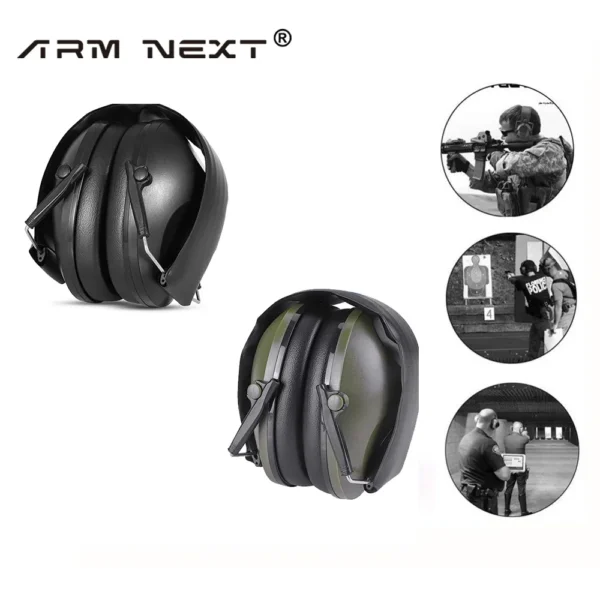 Anti-Noise Ear Plugs Tactical Hunting Folding Ear Defenders Ear Protector Ear Muff Hearing Protection Soundproof For Shooting