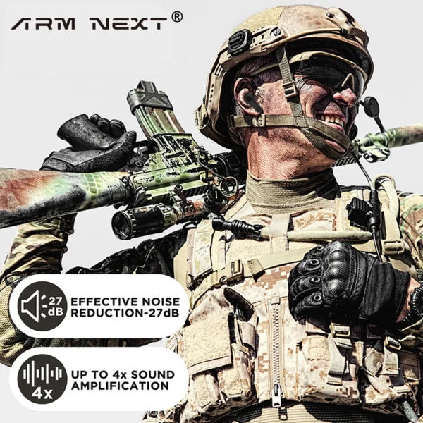 ARM NEXT In-Ear Electronic Earbuds for Ear Protection - Image 4