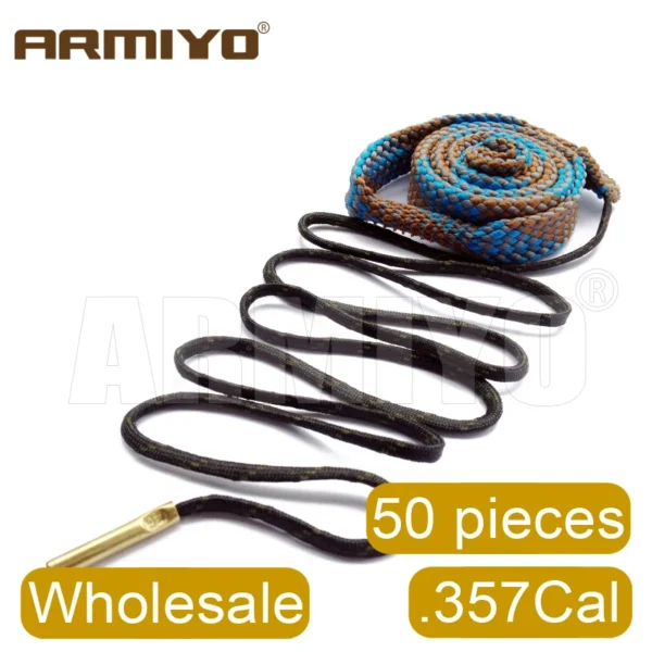 Armiyo Wholesale 50Pcs/pack .17Cal ~ 12GA Tactical Clean Rope Brush