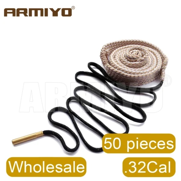 Armiyo Wholesale 50Pcs/pack .17Cal ~ 12GA Tactical Clean Rope Brush - Image 7