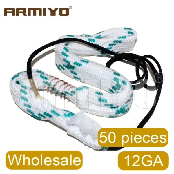 Armiyo Wholesale 50Pcs/pack .17Cal ~ 12GA Tactical Clean Rope Brush - Image 6