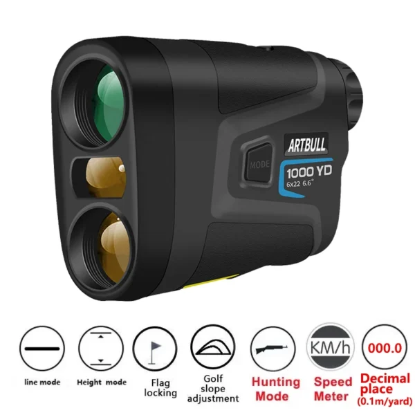 ARTBULL Rangefinder 650m - 1200m Slope Adjusted Flag-Lock - Image 7
